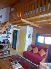 Chalet Les Quatre Vents - Salone et mezzanine