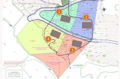 Terrain Les Recourbes, Lot 3 - Plan de masse