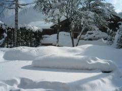 Chalet Rufus - (fr)The gardens in wintertime