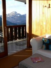 Appt. Les Seilles B1 - (fr)Doors to balcony and views beyond