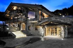Chalet Sochi - Le chalet dans la nuit