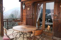 Chalet Van Houcke - (fr)The terrace