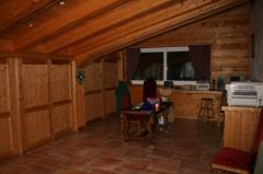 Farm and Barn Van Houcke - (fr)The bedroom (currently a study) in the barn