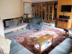 Appt. Les Bois Venants - (fr)The living room with feature fireplace