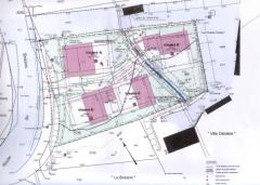 Chalet Drosera - (fr)The land plan, showing Chalet D