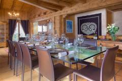 Chalet Les Voiles - Le salle à manger