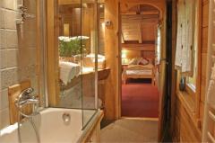 Chalet Les Voiles - Chambre avec son salle de bains